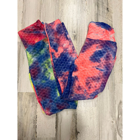 Tie Dye Honeycomb Leggings